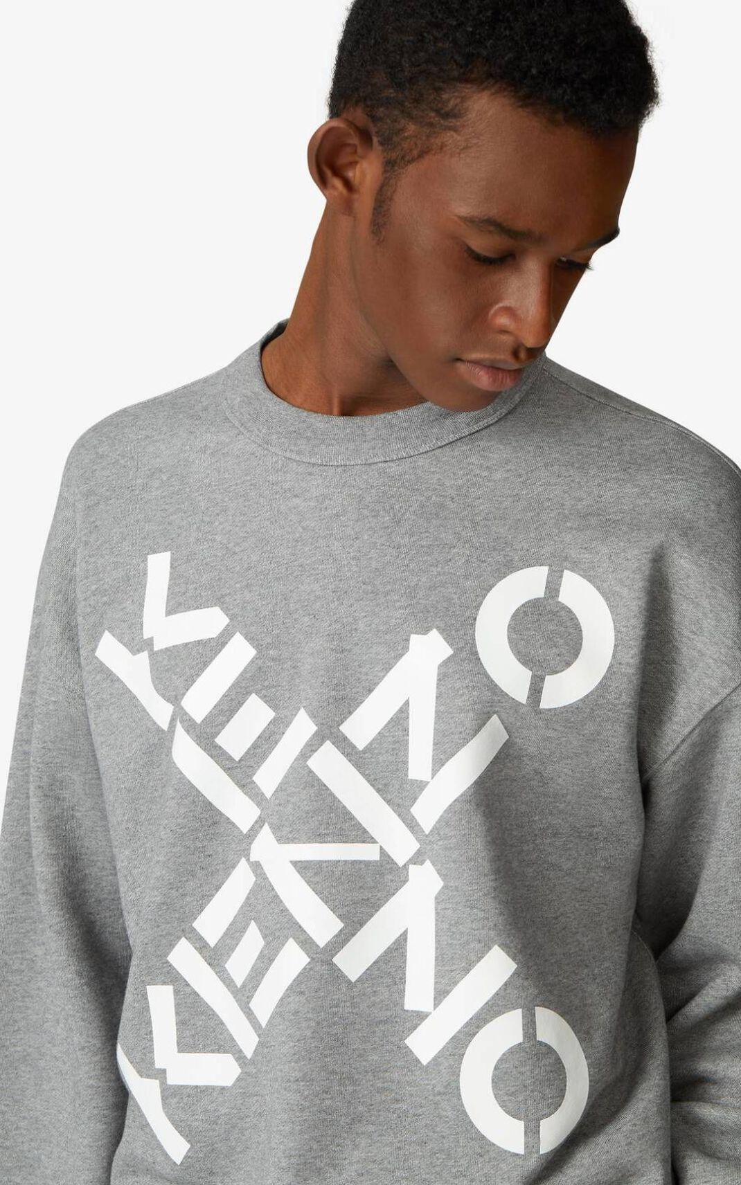 Kenzo Sport Big X Sweatshirt Herr | 17928-ODWF